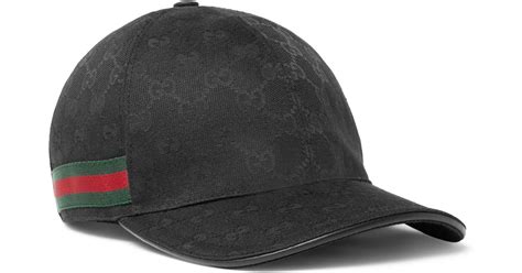 black gucci canvas hat|limited edition gucci hat.